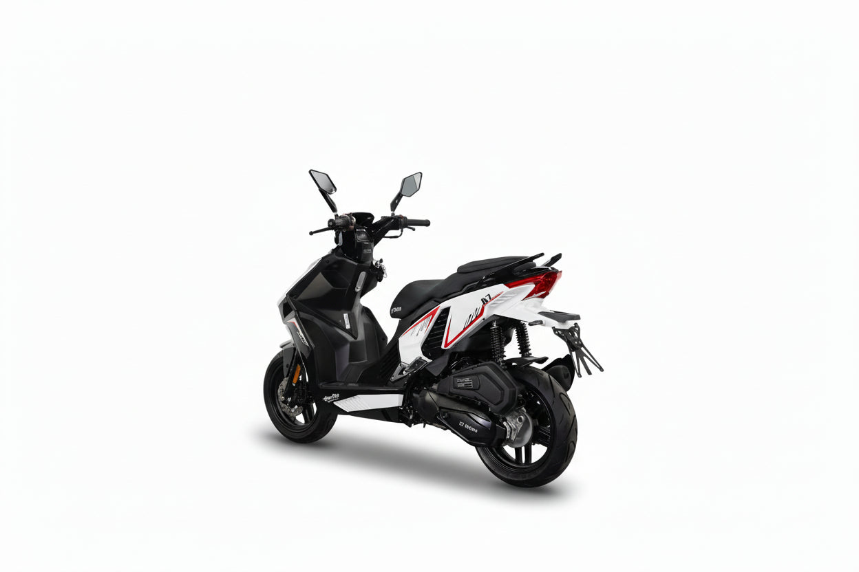 Unsere Neuheit nur bei GT Union Matador A7 -  125 ccm Euro 5+ Racing-white