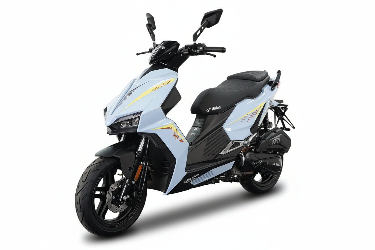 Unsere Neuheit nur bei GT Union Matador A7 -  125 ccm Euro 5+ Oceanblue