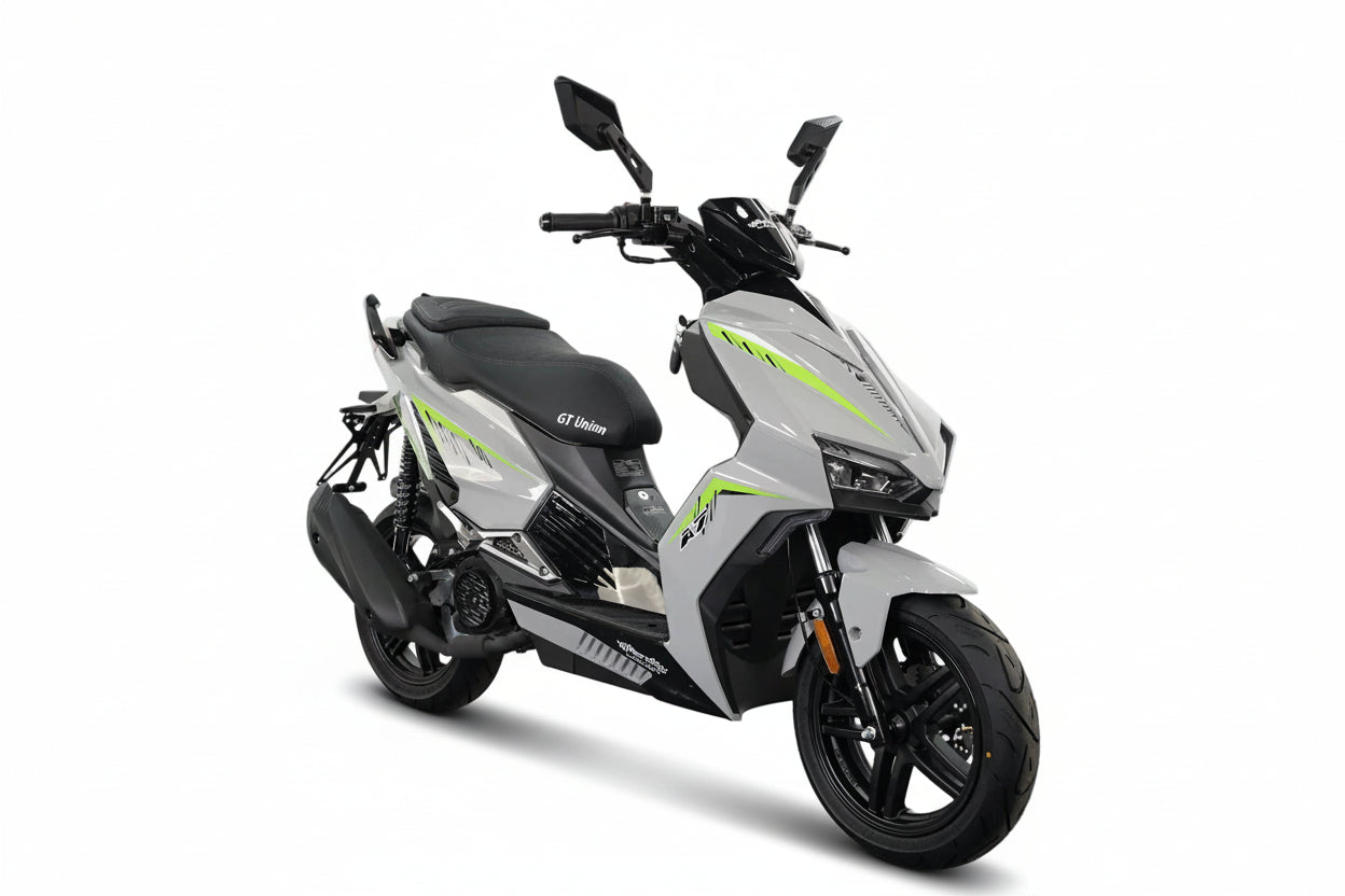 Unsere Neuheit nur bei GT Union Matador A7 -  125 ccm Euro 5+ grau-grün