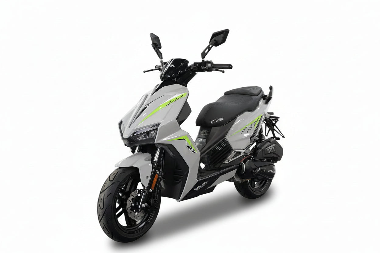 Unsere Neuheit nur bei GT Union Matador A7 -  125 ccm Euro 5+ grau-grün