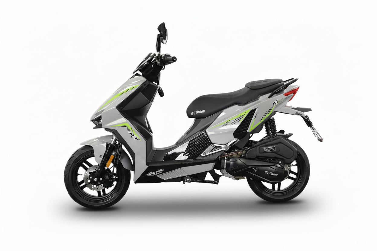 Unsere Neuheit nur bei GT Union Matador A7 -  125 ccm Euro 5+ grau-grün