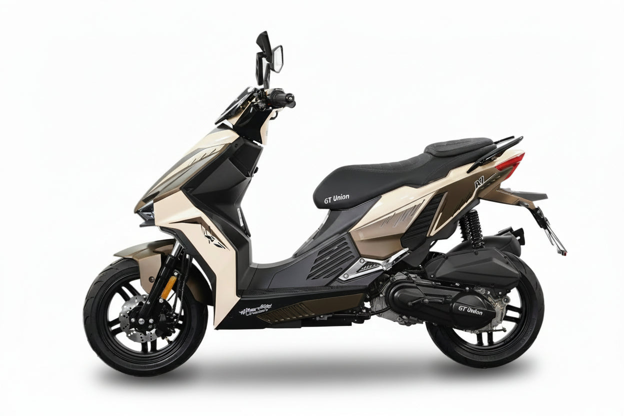 Unsere Neuheit nur bei GT Union Matador A7 -  125 ccm Euro 5+ coffee