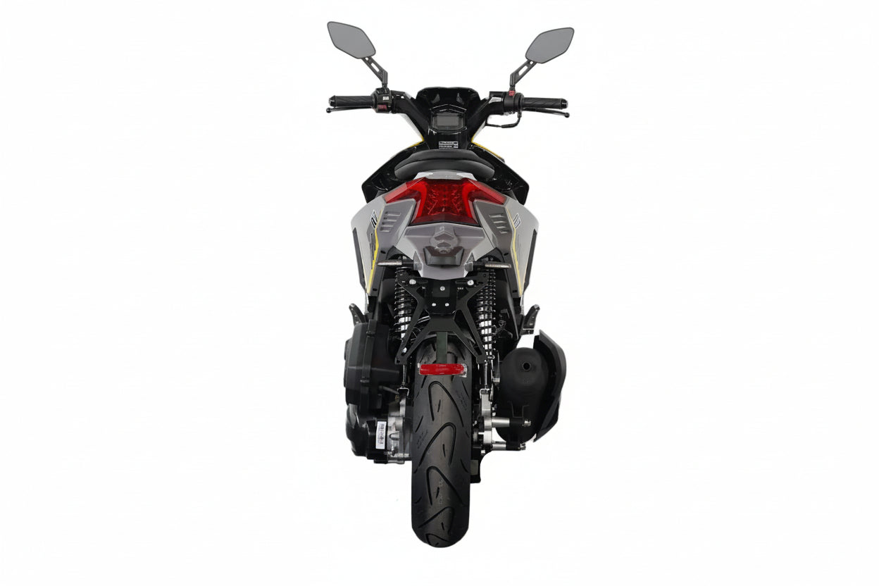 Unsere Neuheit nur bei GT Union Matador A7 -  125 ccm Euro 5+ grau-gelb
