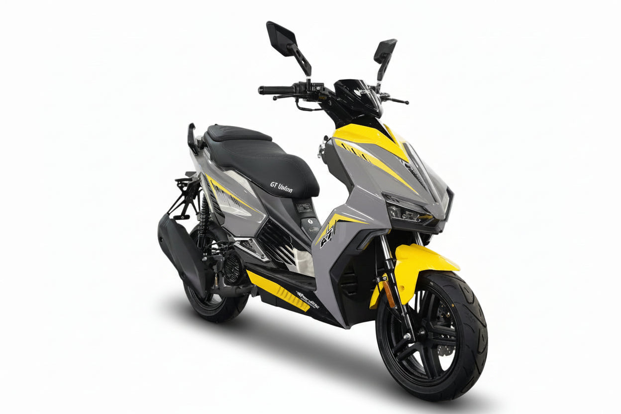 Unsere Neuheit nur bei GT Union Matador A7 -  125 ccm Euro 5+ grau-gelb