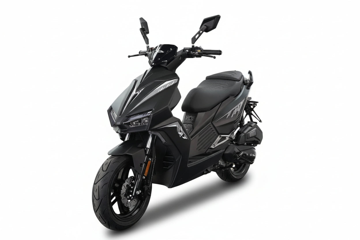 Unsere Neuheit nur bei GT Union Matador A7 -  125 ccm Euro 5+ mattschwarz
