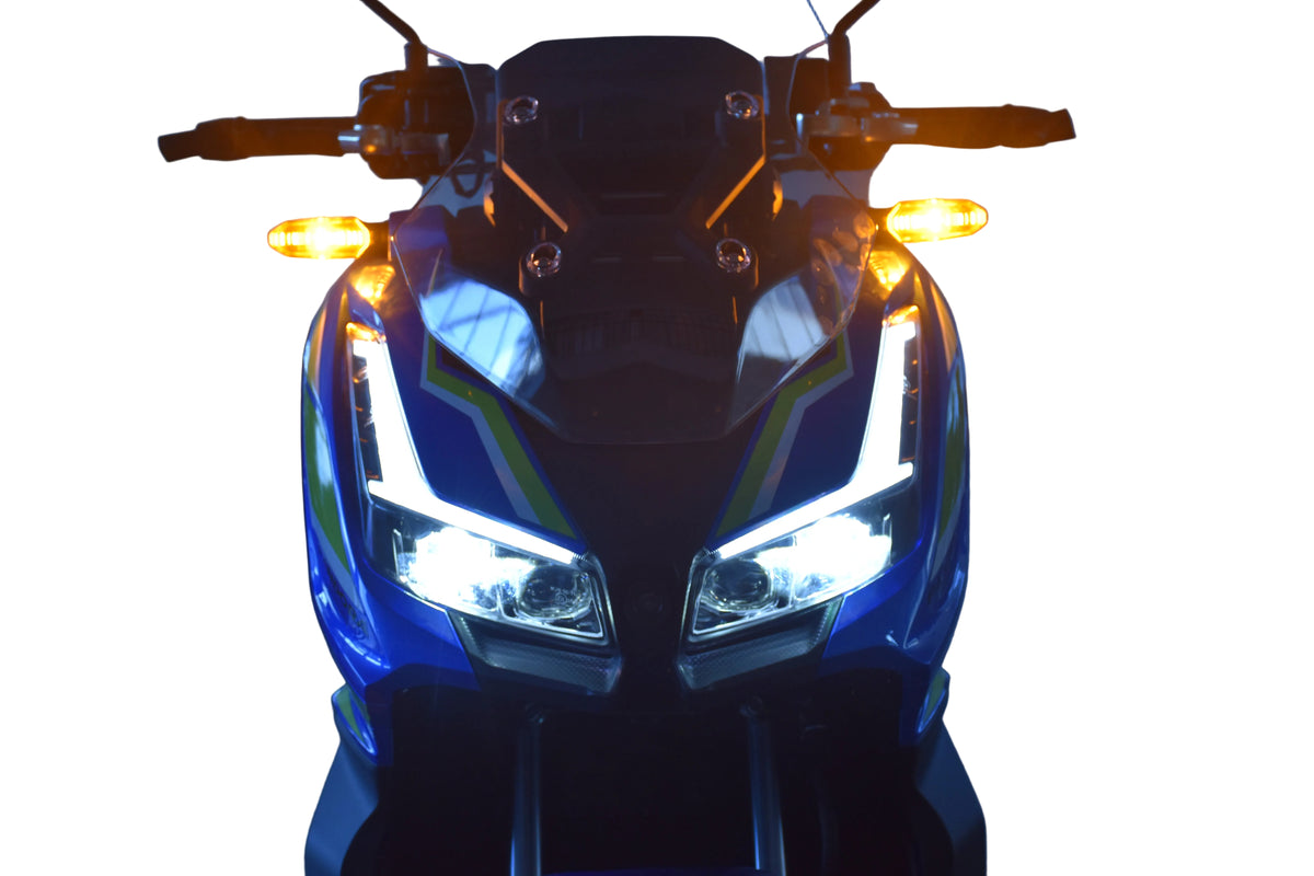 X-Mountain 125 LC - 125ccm - blue-yellow