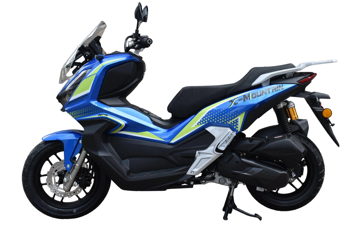 X-Mountain 125 LC - 125ccm - blue-yellow