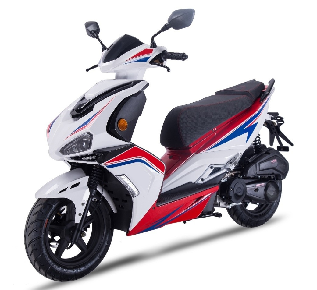 Striker- 125 ccm Euro 5+ weiß