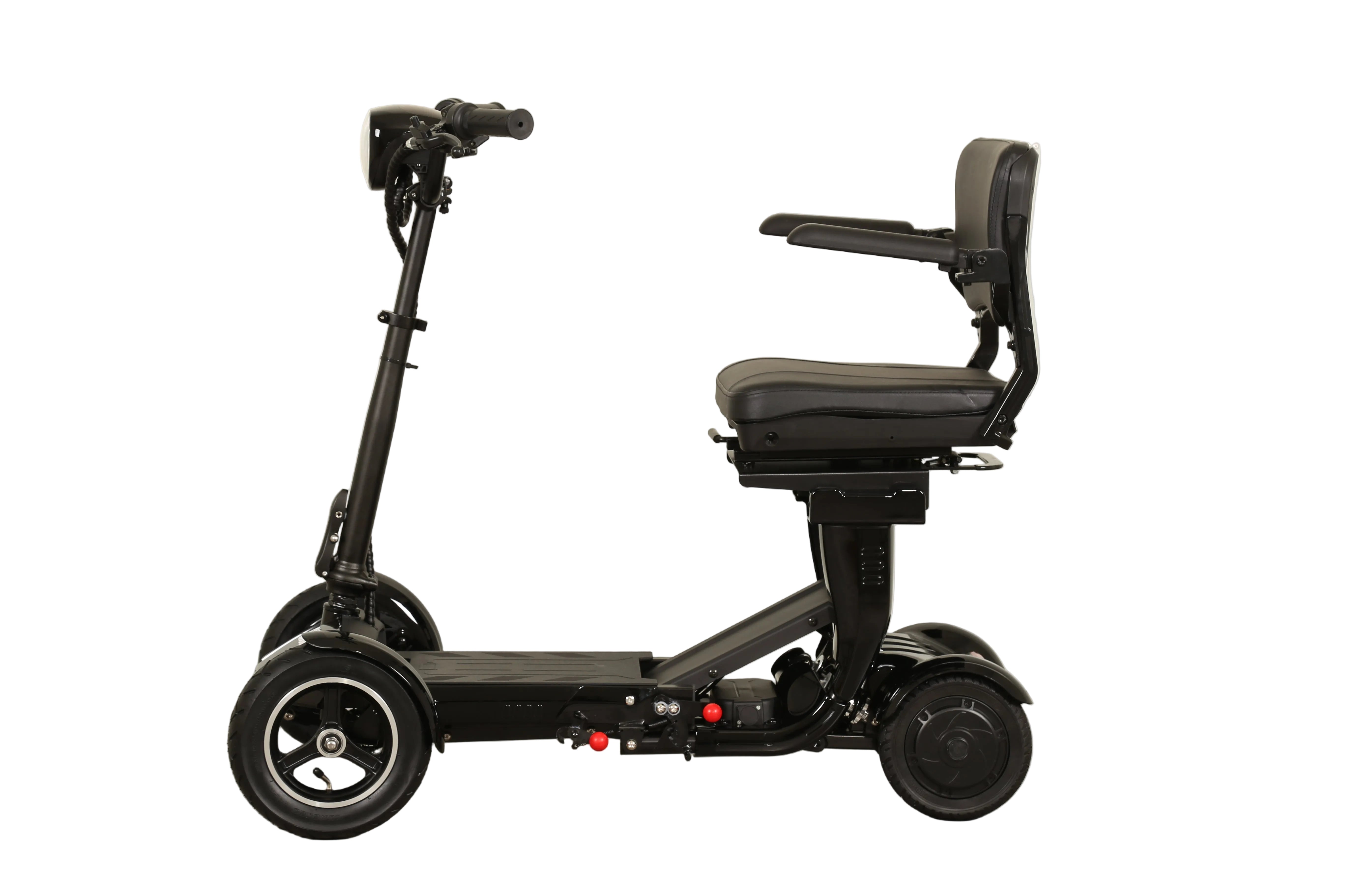 Seniorenmobil AM Klapp Quad 400 Li Ion Akku, 6 km/h mit 3 Gängen - klappbar - schwarz