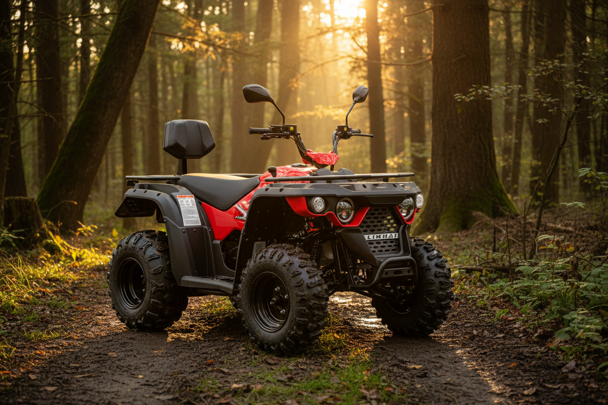 Linhai - ATV M210 178ccm - rot - Perfekter Einstieg ins Offroad-Erlebnis