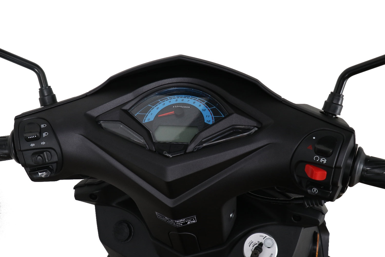 Striker-125 ccm Euro 5+ mattschwarz - Heute bestellen, Vorfreude sichern - Lieferung startet am 30.09.26