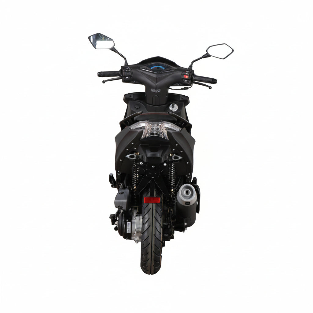 Striker-125 ccm Euro 5+ mattschwarz - Heute bestellen, Vorfreude sichern - Lieferung startet am 30.09.26