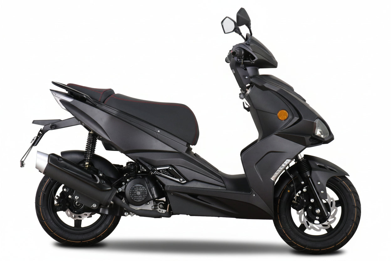 Striker-125 ccm Euro 5+ mattschwarz - Heute bestellen, Vorfreude sichern - Lieferung startet am 30.09.26