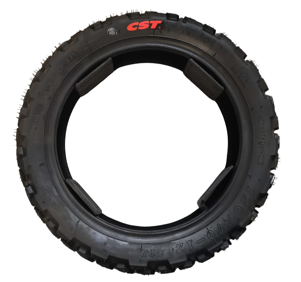 Reifen 12 Zoll 120/70-12 51J für PX55 Cross Concept