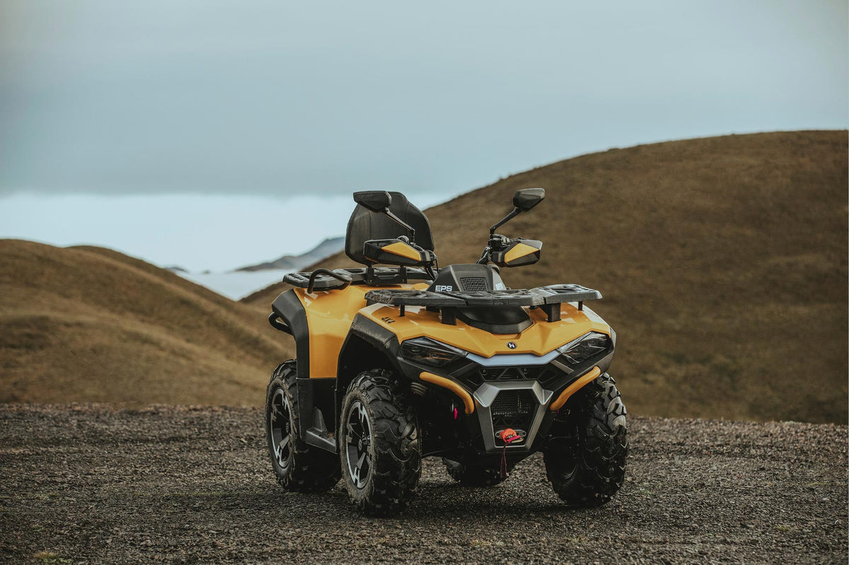 Hisun - ATV Guardian 400 31 PS 400ccm - schwarz - Lenkerschutz, Gepäckträger vorne & hinten