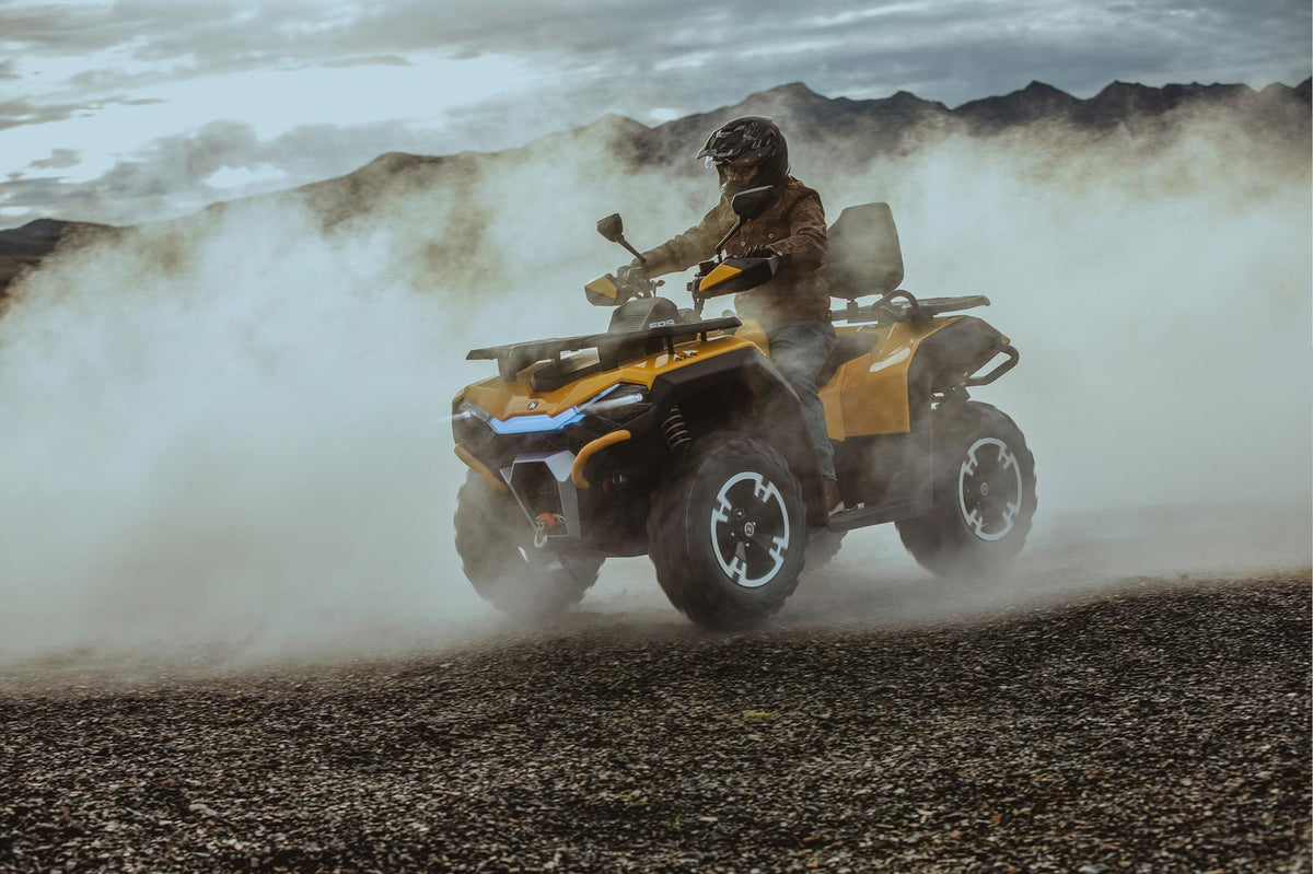 Hisun - ATV Guardian 400 31 PS 400ccm - schwarz - Lenkerschutz, Gepäckträger vorne & hinten