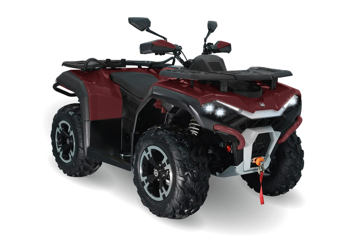Hisun - ATV Guardian 550 36,7 PS 550ccm - hisun rot - Lenkerschutz, Gepäckträger vorne & hinten, Servolenkung