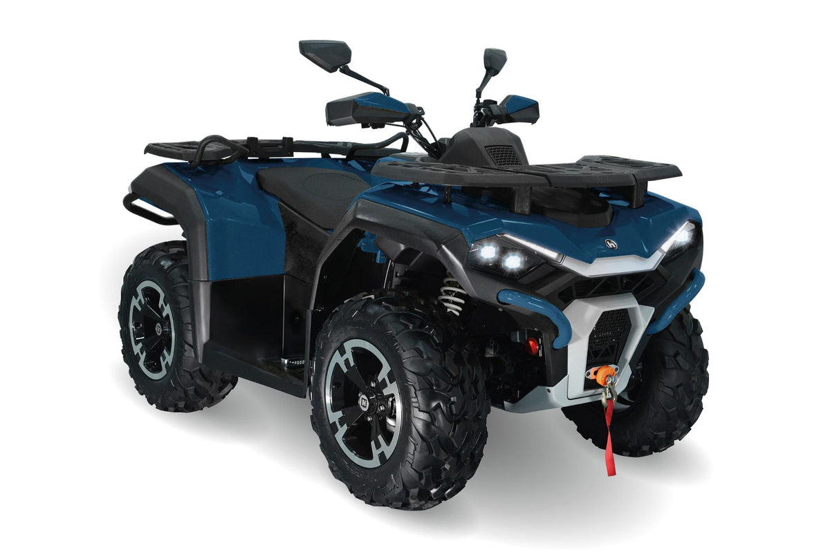 Hisun - ATV Guardian 550 36,7 PS 550ccm - saphirblau - Lenkerschutz, Gepäckträger vorne & hinten, Rückenlehne & Servolenkung